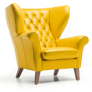 wing back armchair for living room